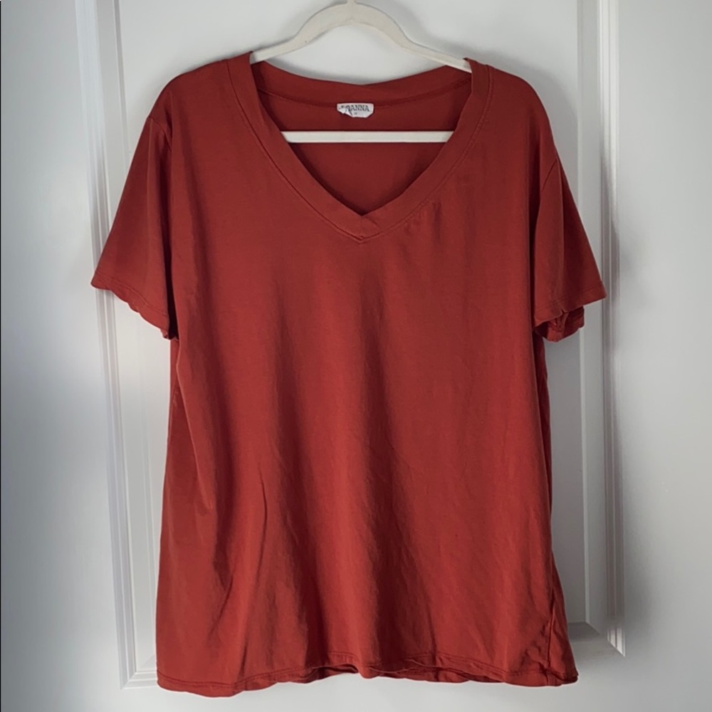 V-Neck Plus Size T